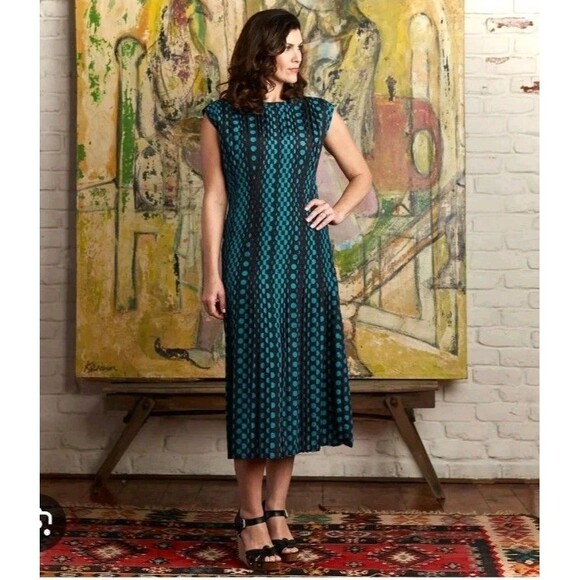 J. Peterman Tate & Lucille Dress Size 8 NWOT